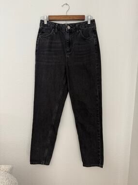 BDG Black Mom Jeans 27 x 32 Classic Minimalist Denim